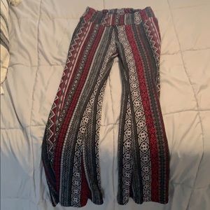 Ornate flare pants